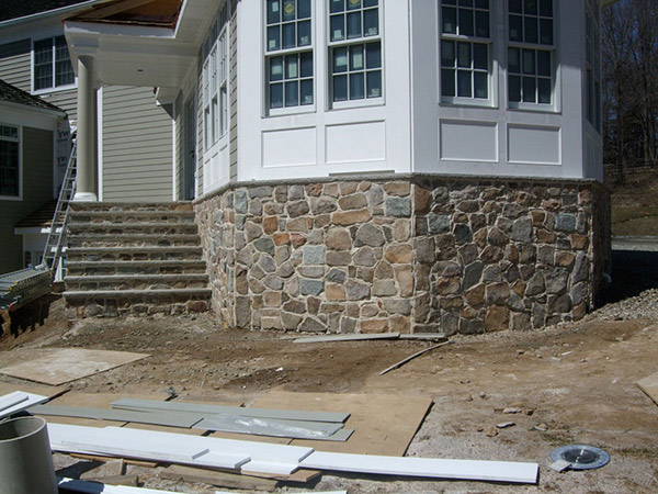 Stone on Walls and Stairs